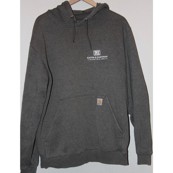 Gray Carhartt Original Fit Hoodie size large - Picture 1 of 5